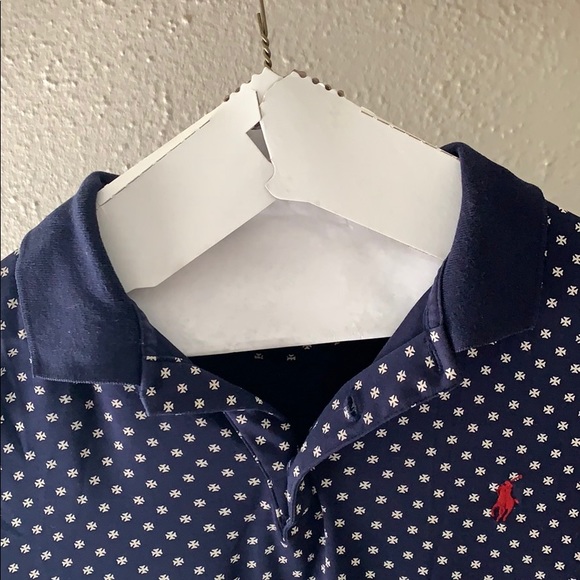 Men’s polo mesh cotton collared shirt - Picture 3 of 3